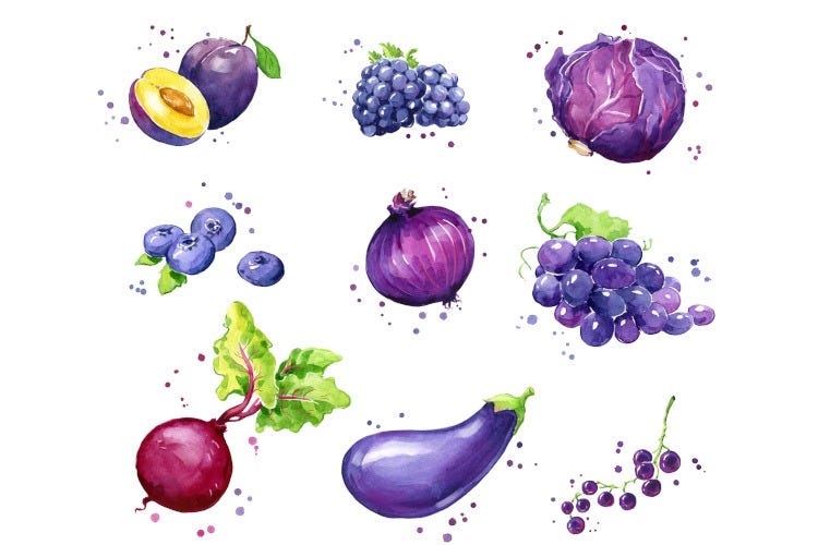 il viola è diuretico Che colore mangi? Ecco proprietà e vantaggi