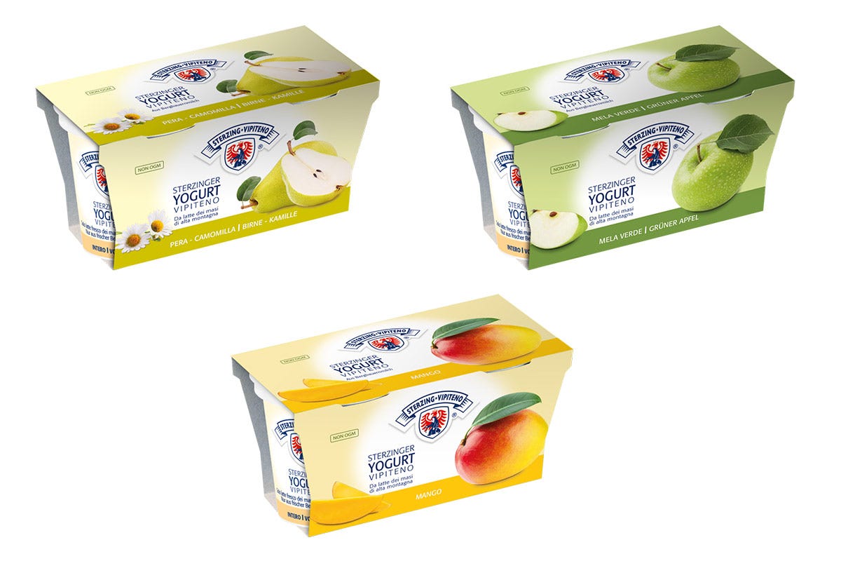 I nuovi yogurt interi di Latteria Vipiteno Yogurt e drink base latte Tendenze tra gusto e salute