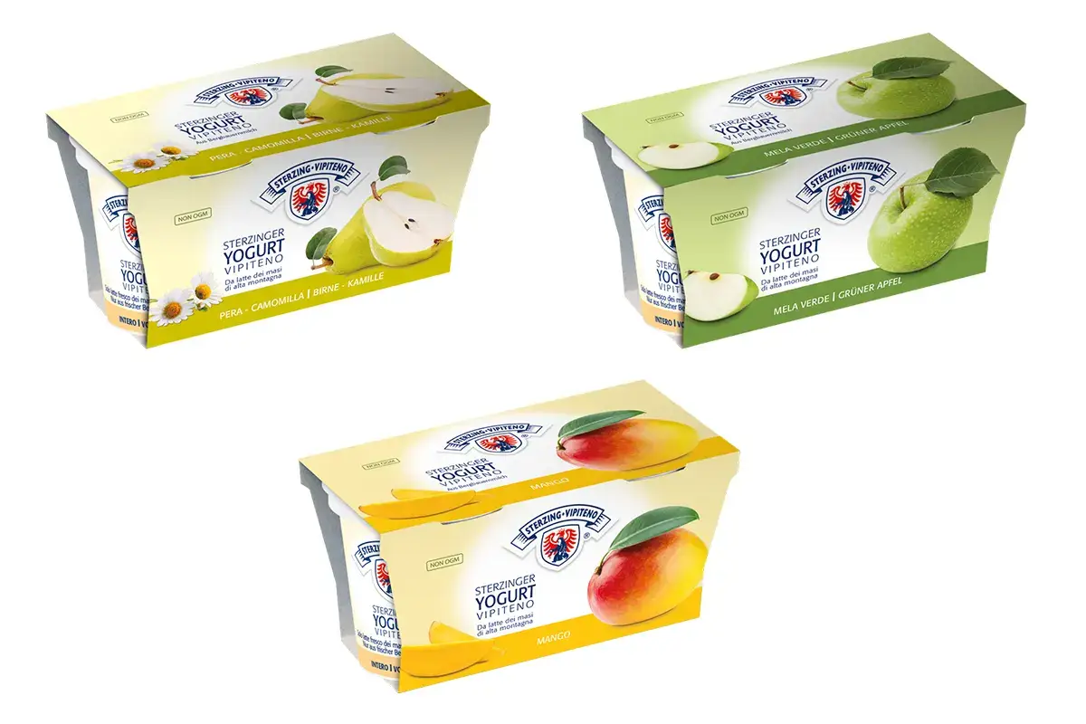 I nuovi yogurt interi di Latteria Vipiteno Yogurt e drink base latte Tendenze tra gusto e salute