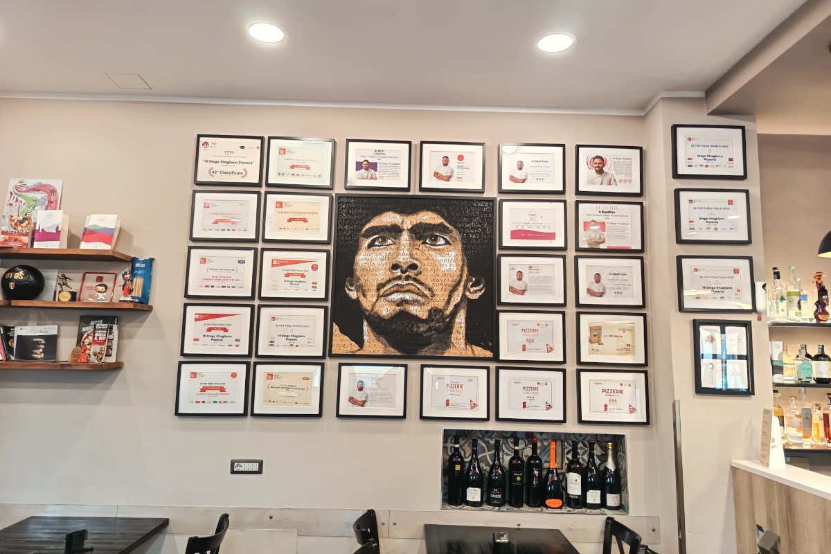 Dietro la leggerezza della pizza, la forza di un laboratorio: a casa di Diego Vitagliano Dietro la leggerezza della pizza, la forza di un laboratorio: a casa di Diego Vitagliano