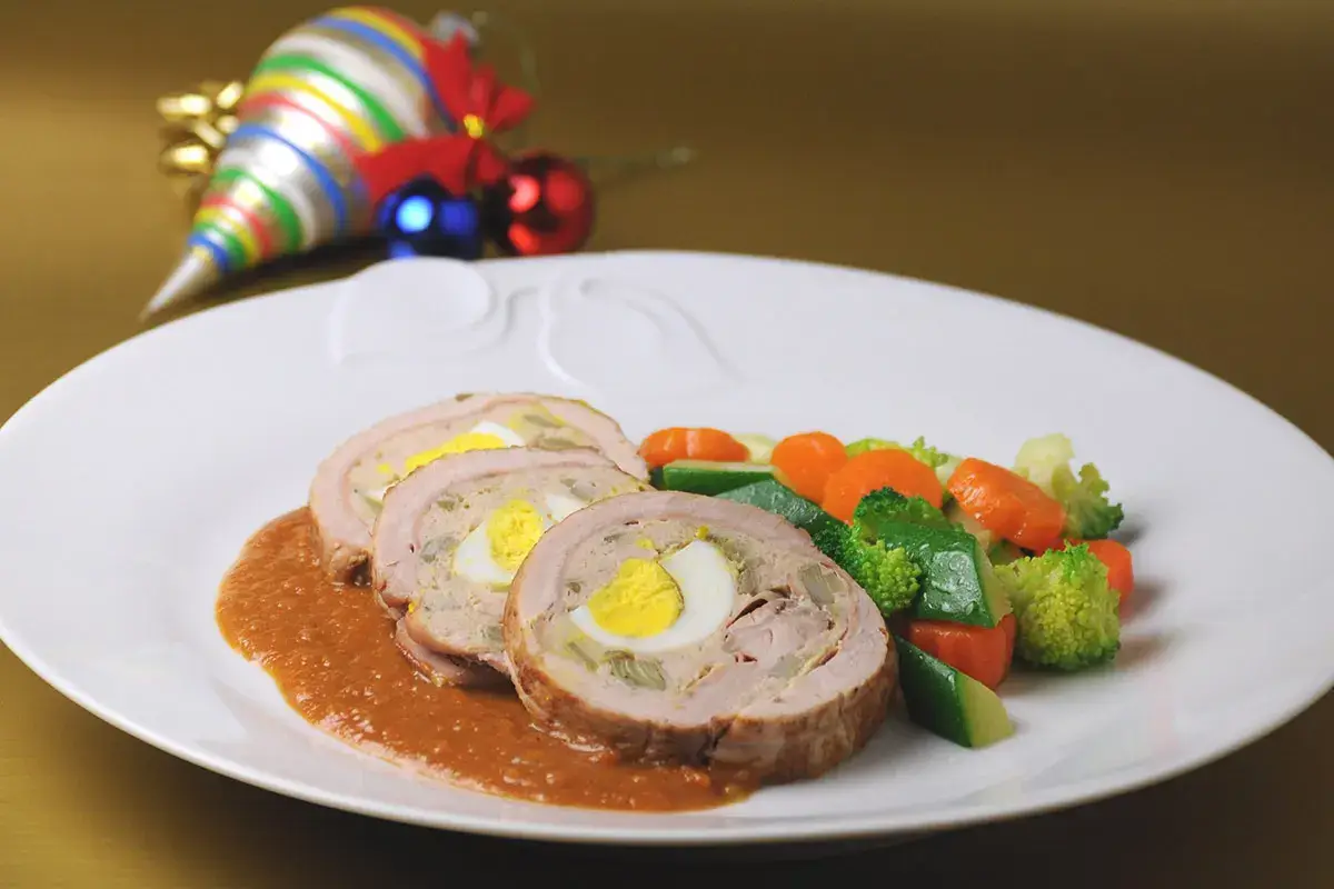 Vitello farcito Pranzo di Natale, il ritorno dei piatti di carne