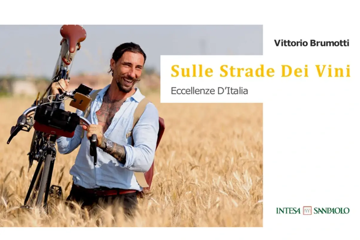 Vittorio Brumotti. Fonte: Ansa Pedalando tra vino e cantine d&rsquo;Italia? S&igrave; con Vittorio Brumotti