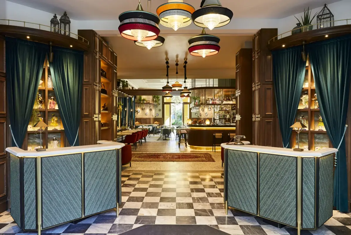L'ingresso dell'Indigo Due hotel per godersi Venezia al meglio