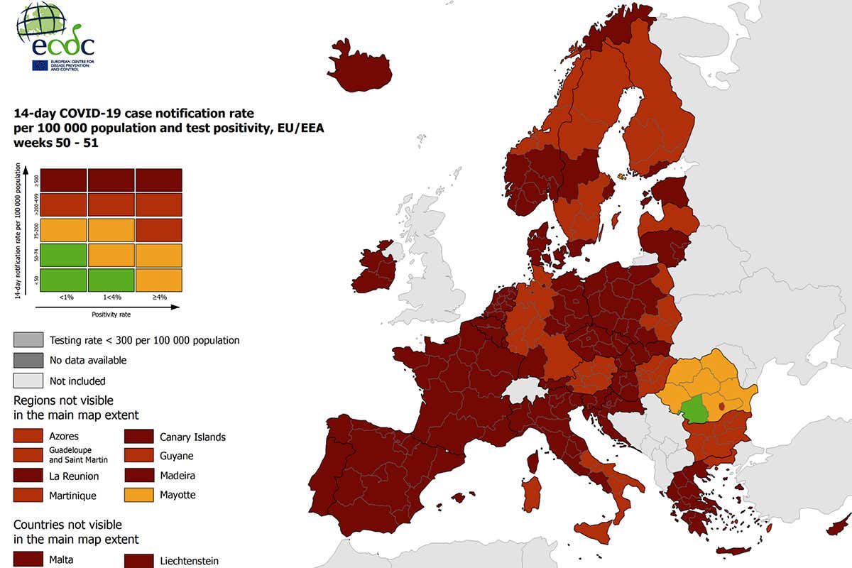 La nuova mappa dell'Europa Migliaia di voli cancellati e molti confini chiusi: ecco le regole per viaggiare all'estero