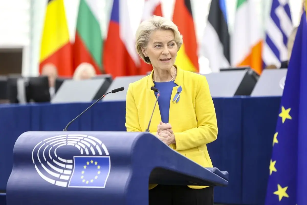 Foto agenziafotogramma.it (Italpress) Gas, Von der Leyen: &ldquo;Pronti a studiare un price cap temporaneo&rdquo;