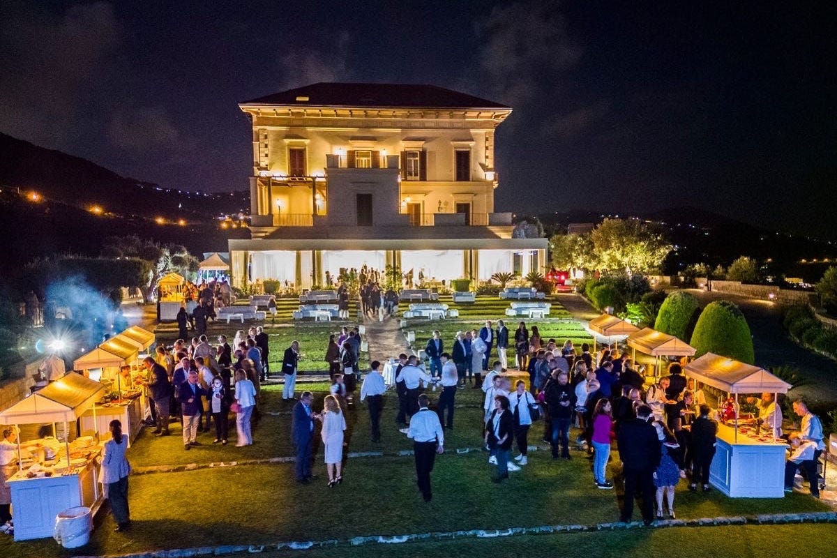 The event opened with a sumptuous dinner hosted by award-winning Italian trattorias Villa Angelina 