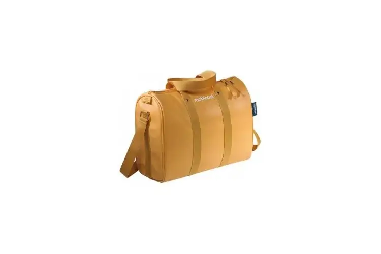Borsa Frigo Waeco, giallo, 16 L, finta pelle. Fonte: autoparti.it 