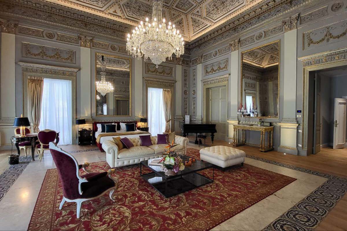 Wagner Suite Grand Hotel et Des Palmes, lusso e storia nel cuore di Palermo