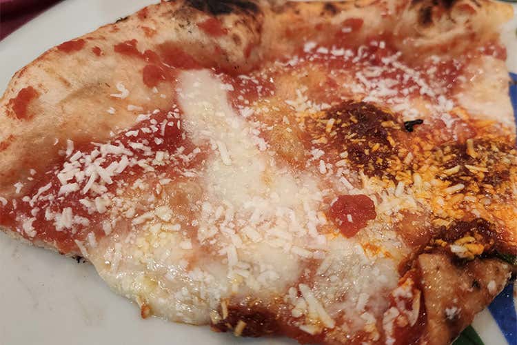 Pizza con &lsquo;nduja e cacioricotta di capra - DaZero, il Cilento a Milano
