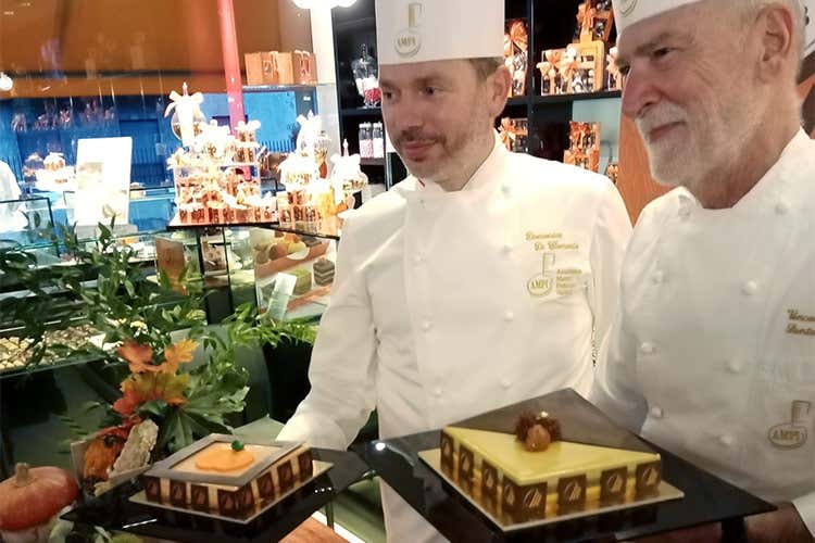 Domenico Di Clemente ed Enzo Santoro - Un autunno di sapori e novità per Pasticceria Martesana