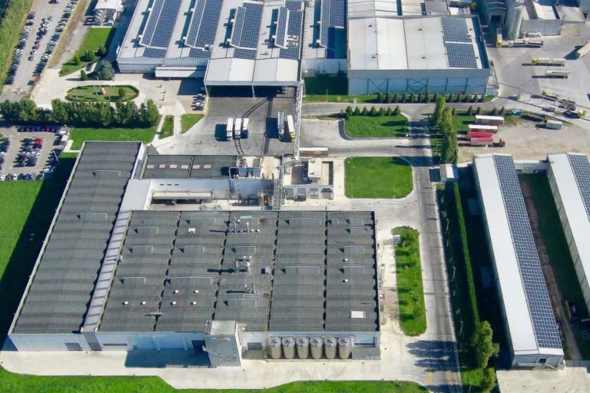 Lo stabilimento Eurovo di Occhiobello