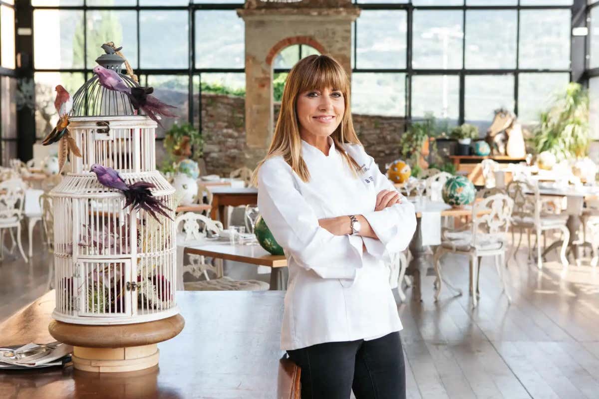 Silvia Baracchi, chef e titolare del ristorante 1 stella Michelin "Il Falconiere"