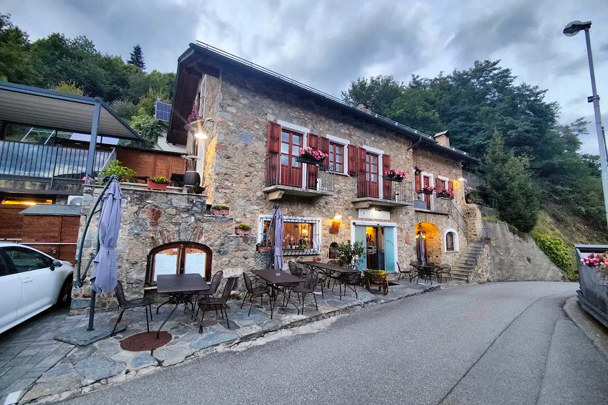 Antichi sapori e atmosfere d'altri tempi nel cuore del soleggiato borgo di Bianzone