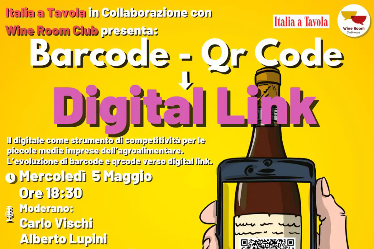 Su Clubhouse il 5 maggio alle 18.30 Dal codice a barre al digital linkLa svolta aiuta la competizione