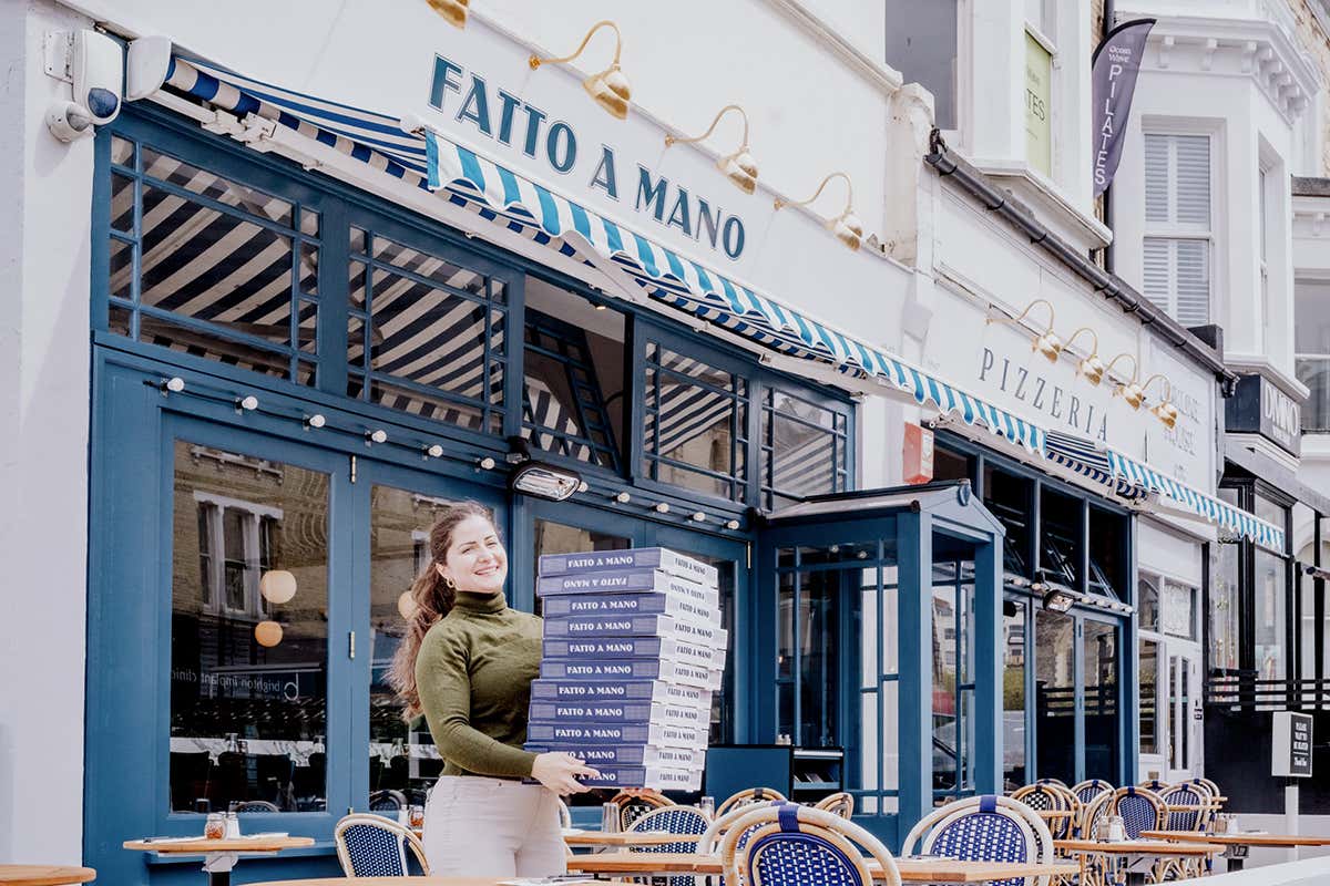 Uno dei locali di Fatto a Mano