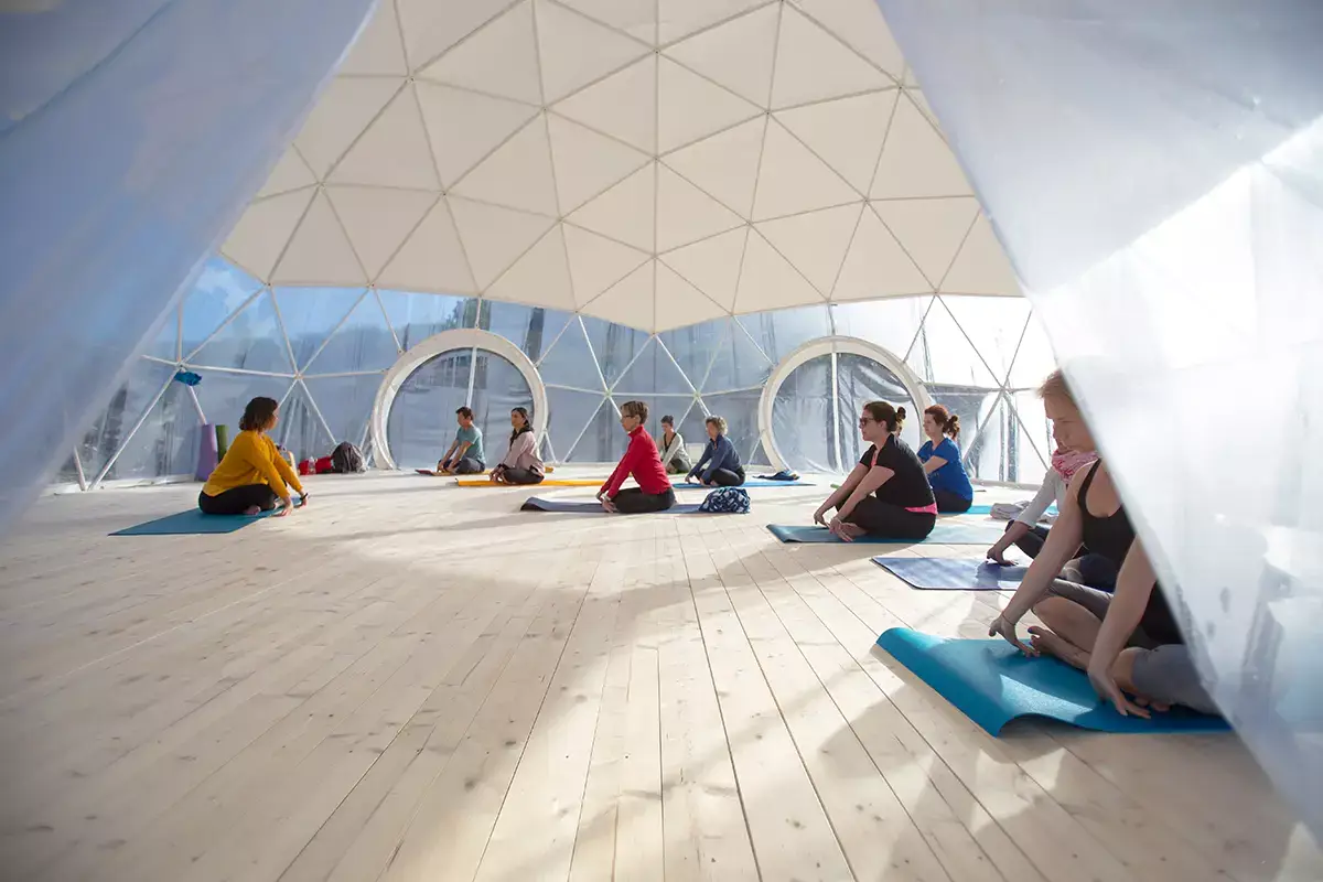 Yoga in Yurta Yoga retreat: hotel e resort per ricaricarsi a Primavera