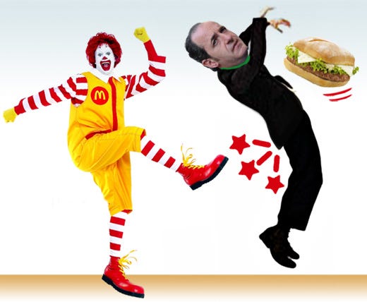 McDonald's... licenzia Zaia Già finita la bufala del McItaly