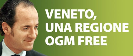 Zaia contro Galan: «Il Veneto sarà Ogm free»
