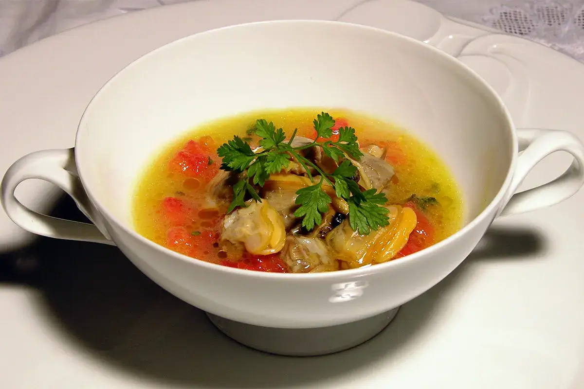 Zuppetta di vongole veraci
