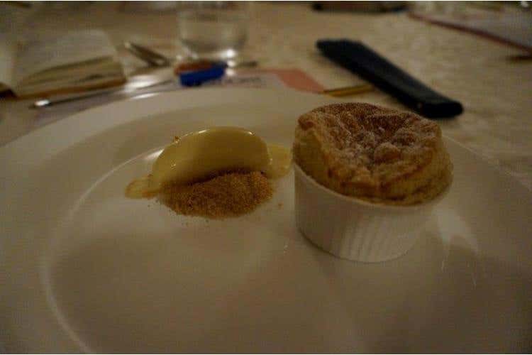 Alessandro Giai Miniet Ristorante della Sacra TO SOUFFLE CON GELATO ALLA ZABAGLIONE