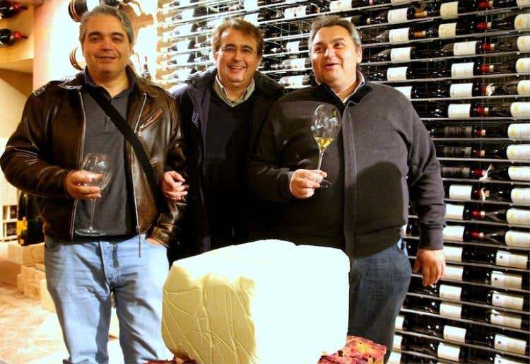 da sinistra: Giovanni, Ambrogio e Pier Antonio Invernizzi