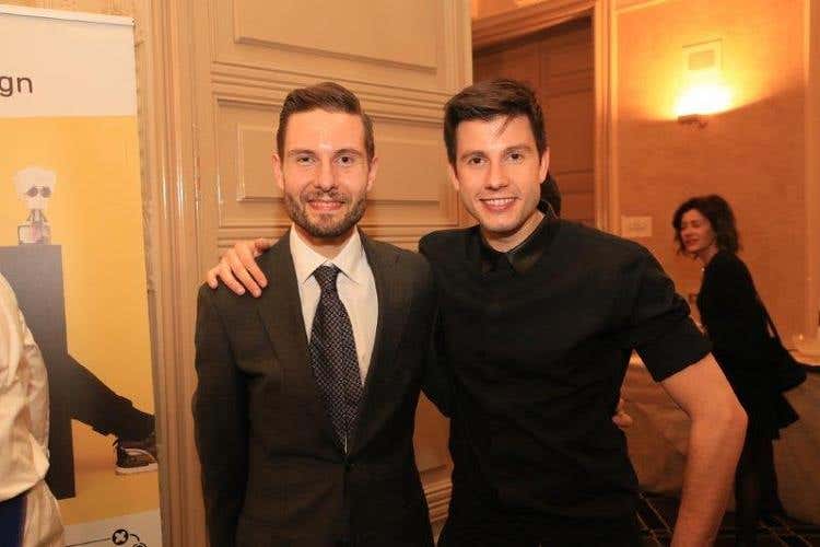 Gabriele Verratti (Grazia.it) e Matteo Menotto (IED Milano)
