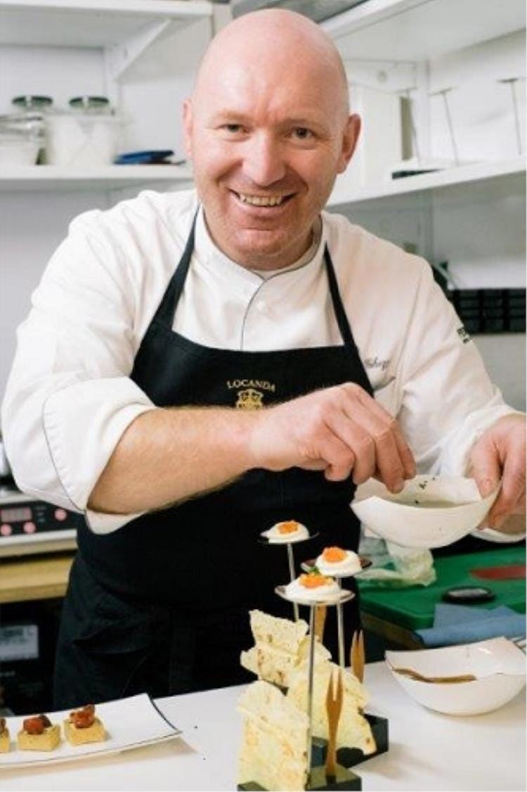 Alfio Ghezzi, cuoco della Locanda Margon di Trento