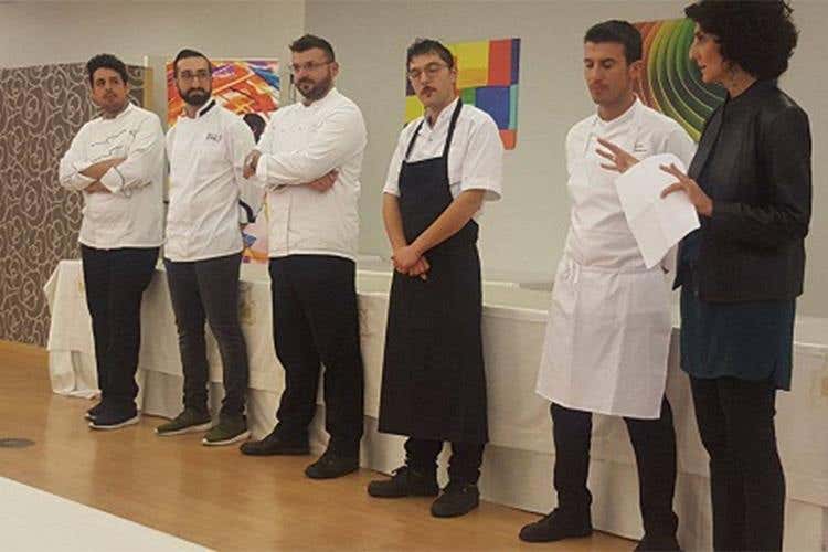 Giacinto Fanelli, Donato Calvi, Salvatore Amato, Giovanni Lorusso, Domenico Capogrosso e Clara Minissale