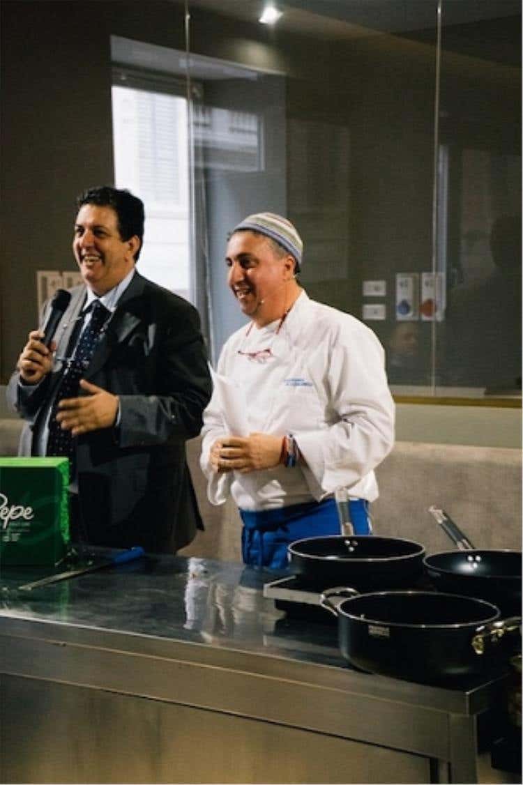 Da sinistra: Luciano Pignataro (giornalista, scrittore e gastronomo) e Gaetano Torrente