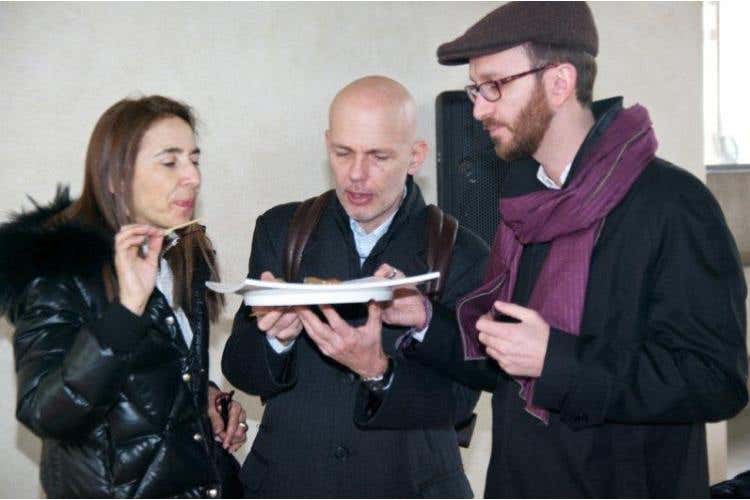 la giuria del cooking show: Sandra Longinotti, Paolo Lottero e Federico De Cesare Viola