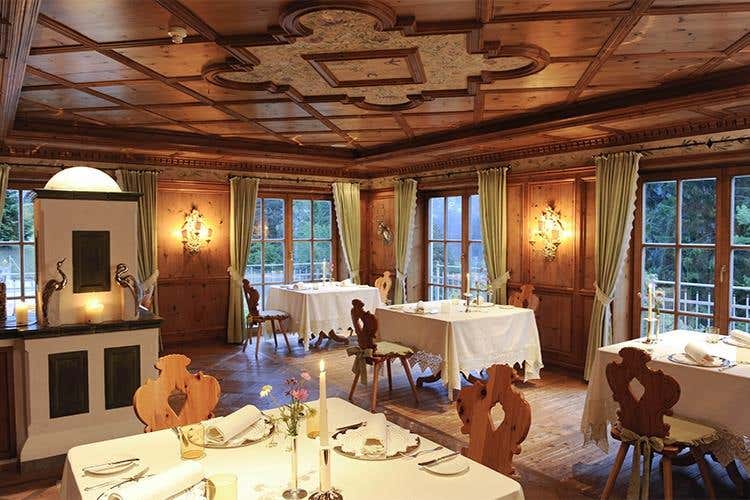 Johannesstube dell’Hotel Engel resort & spa di Nuova Levante (Bz)