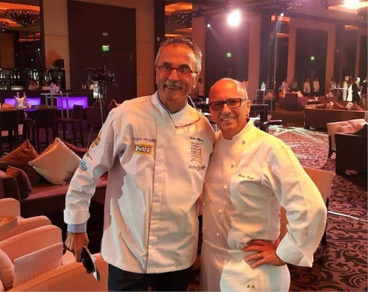 da sinistra: Walter Potenza e Heinz Beck