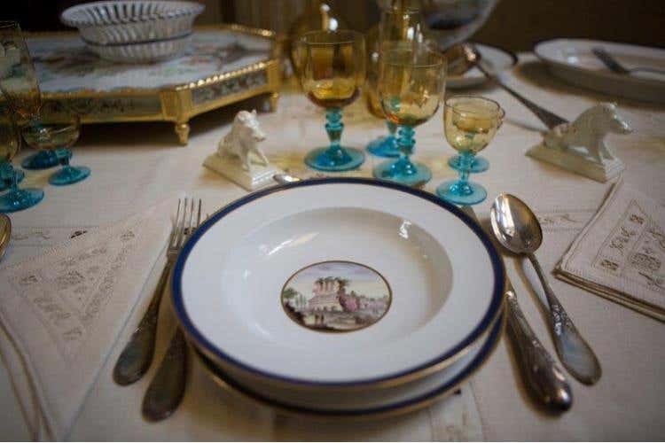 Pranzo a Villa Graziani Ospiti della Contessa Maria Luisa Mels Colloredo Graziani