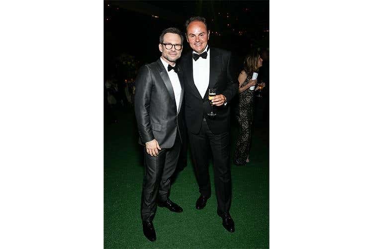 Christian Slater e Matteo Lunelli
