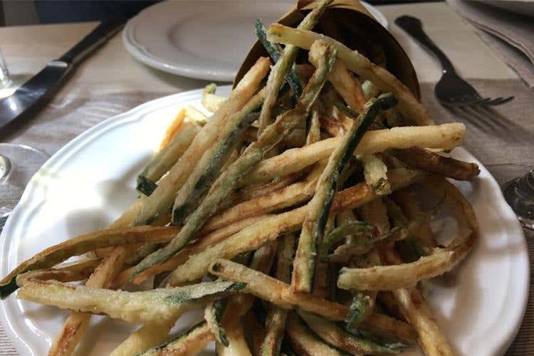 Cartoccio di zucchine della Locanda