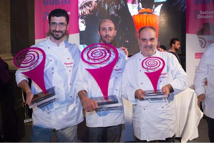 Stefano Guizzetti, Alessio Calamini e Francesco Mastroianni
