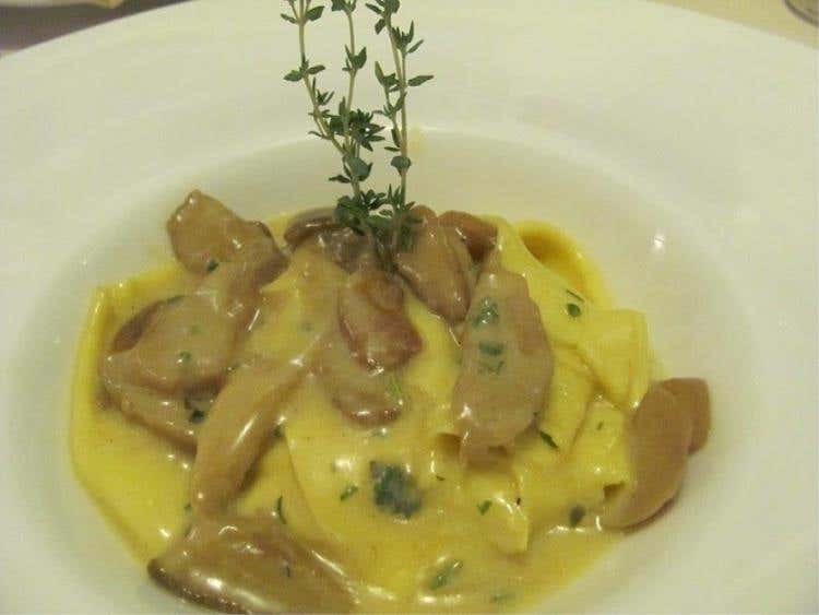 Foiade con i funghi