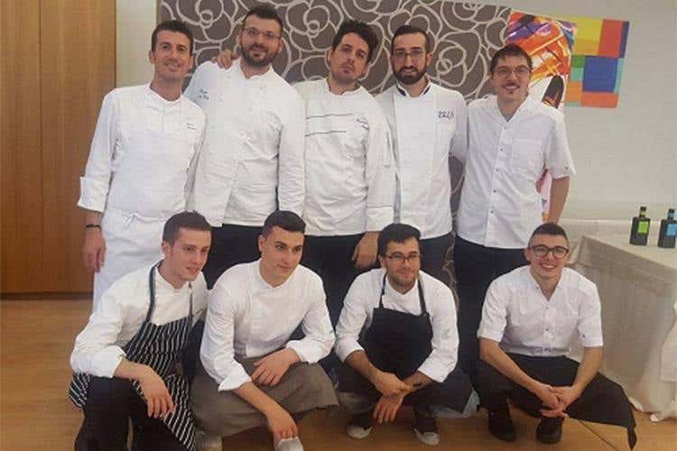 Gli chef e gli aiuti