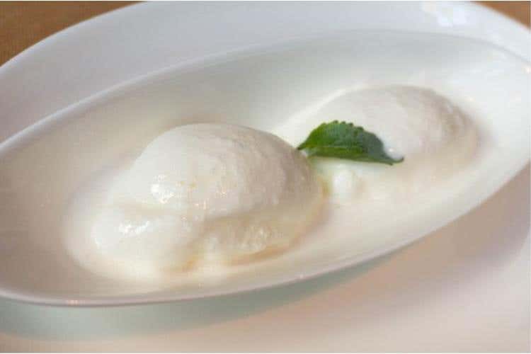 Gelato al fior di latte di montagna e stevia