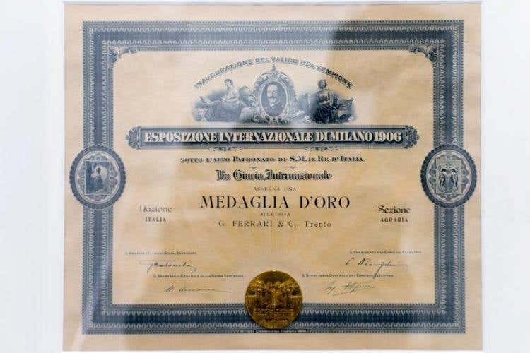 Medaglia d'Oro Expo 1906