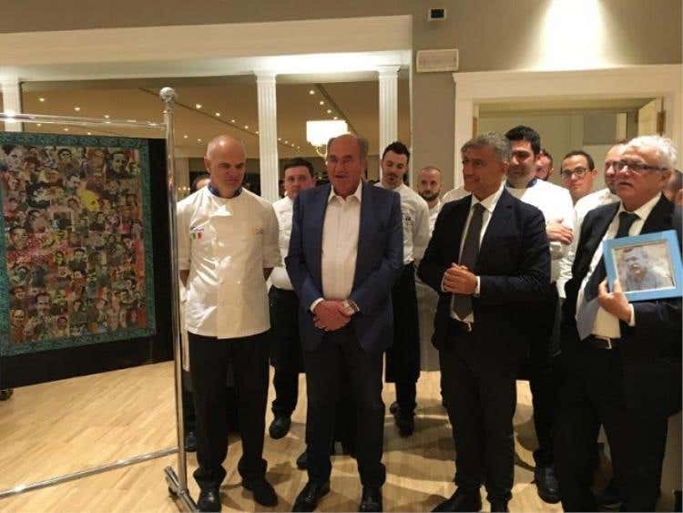 Le premiazioni di Alfonso Iaccarino e Giuseppe Pagano