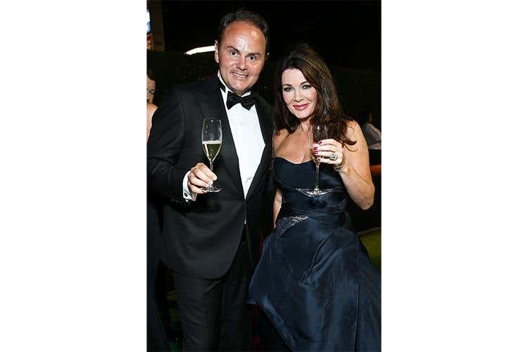 Matteo Lunelli e Lisa Vanderpump