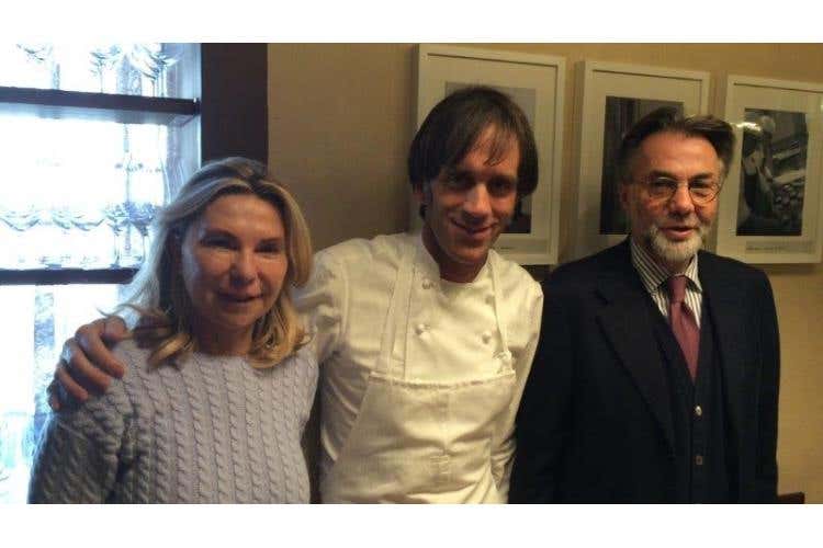 Ilaria Branca, Davide Oldani e Niccolò Branca