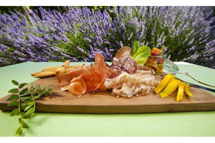 Selezione di prosciutti italiani