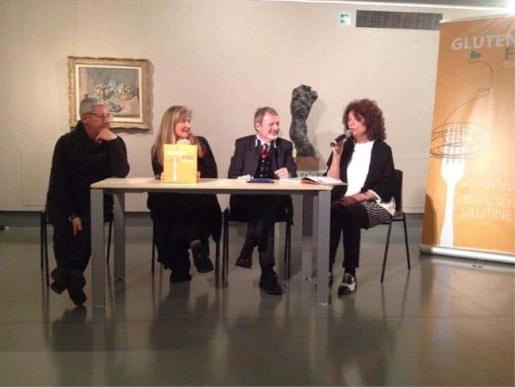 da sinistra: Tano Simonato, Monica Ranzi, Alberto Lupini e Carla Latini