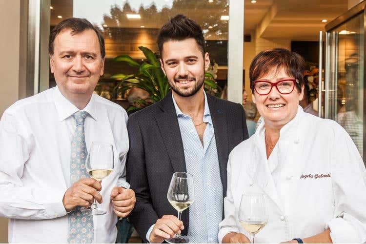 Alessandro, Andrea e Angela Galanti (foto: Emily Bizzo)