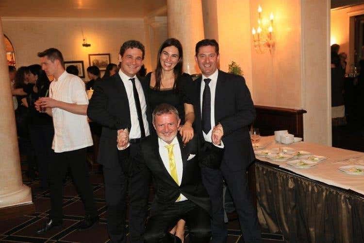 da sinistra in senso orario: Andrea Nardin, Valeria Carbone, Aldo Cursano, Alberto Lupini