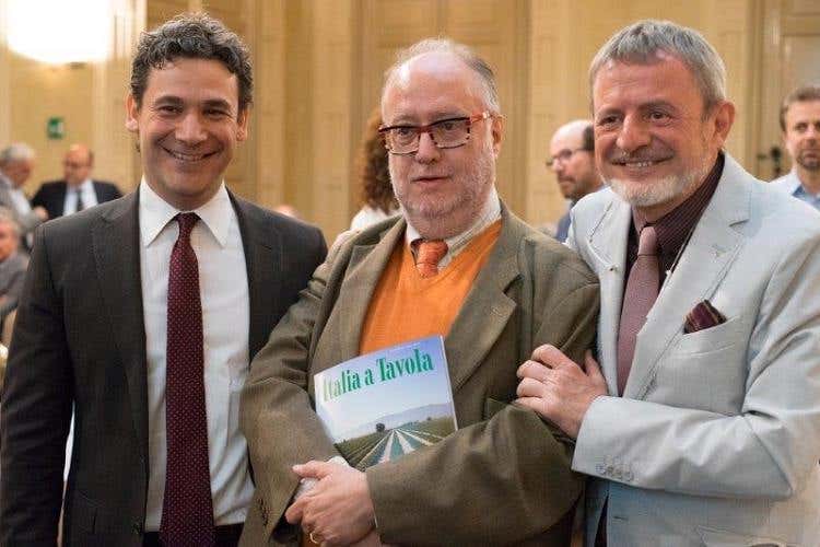 Andrea Nardin, Edoardo Raspelli, Alberto Lupini