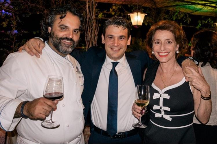Marco Stabile, Andrea Nardin e Annamaria Tossani