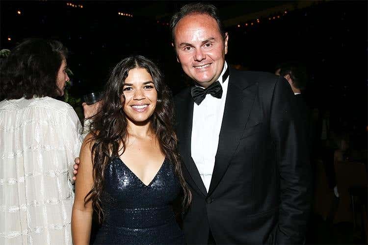 America Ferrera e Matteo Lunelli